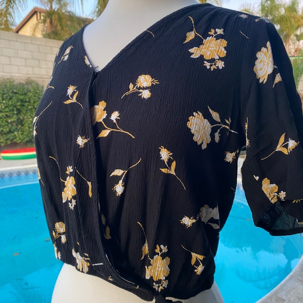 Floral Crop Top
